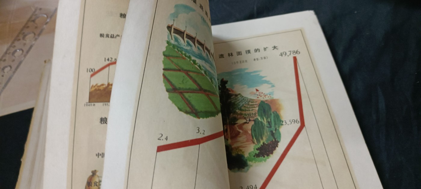 天字一号精品书章拍卖！ 新中国成立十年代经济文化等建设成就数据！（是了解当时发展状况的好资料！）