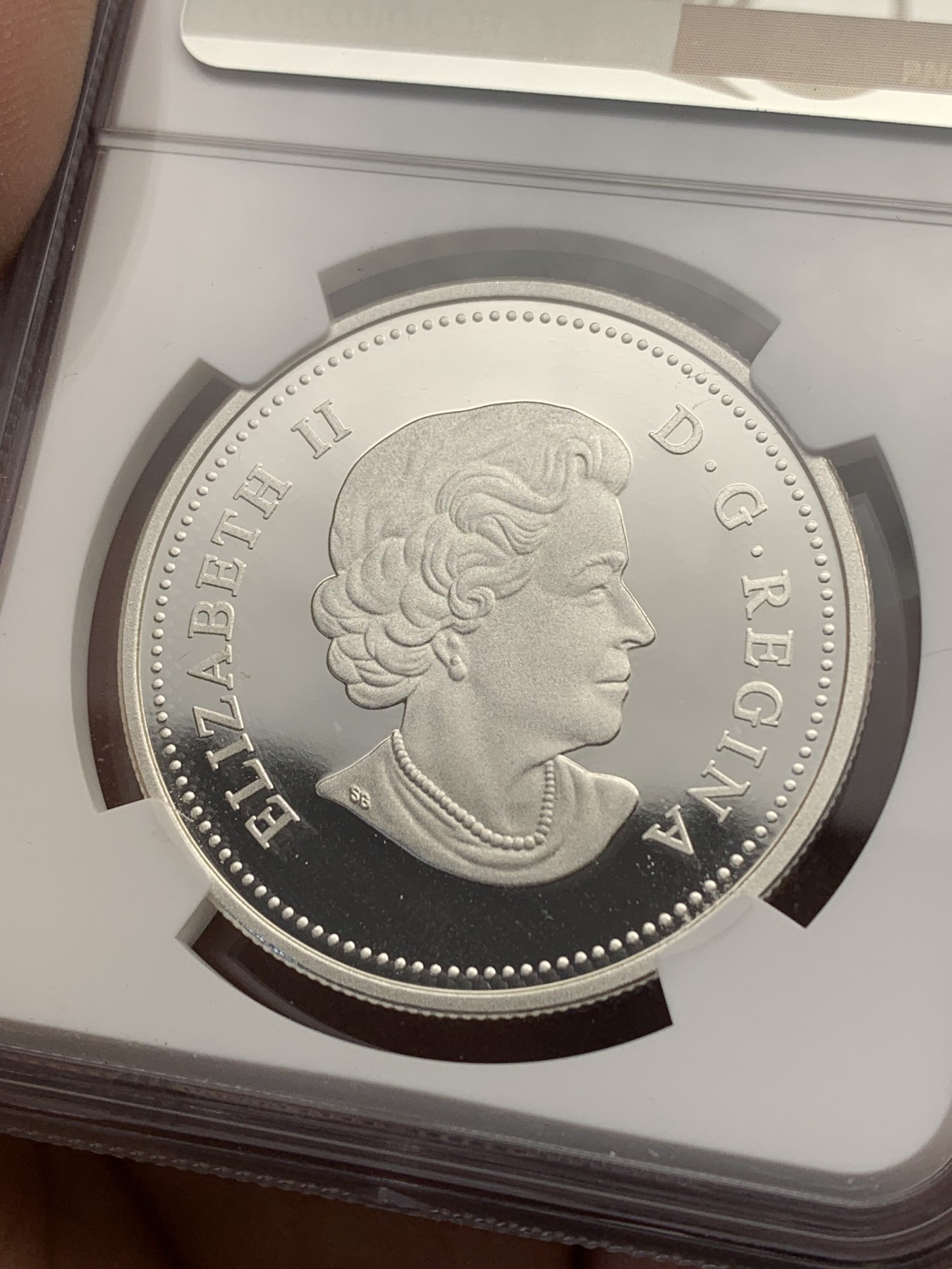 《竞宝斋》第205场-周日，周一 2场 (全场包邮) NGC PF69UC 加拿大2012年20元七人画派富兰克林*卡尔米歇尔雪景景观银币