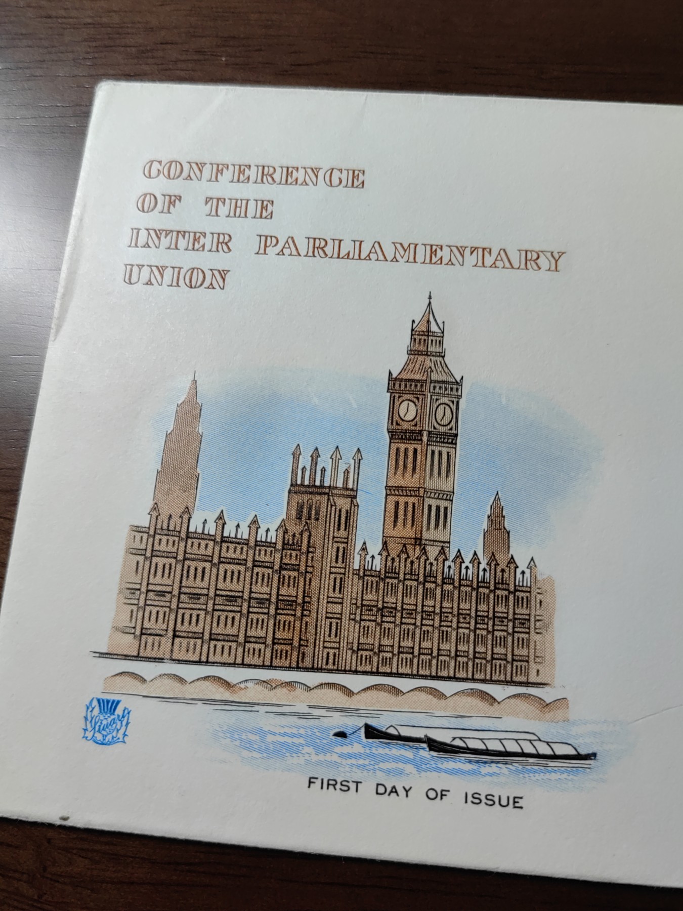 外国邮品精品专场（秒杀）第①③场 英国1975 议会联盟议会大厦 大本钟