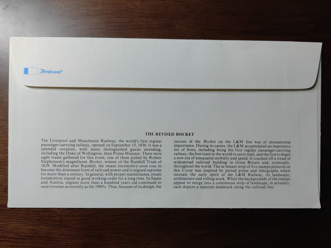外国邮品精品专场（秒杀）第①③场 英国1980 利物浦 曼彻斯特铁路邮票5全
