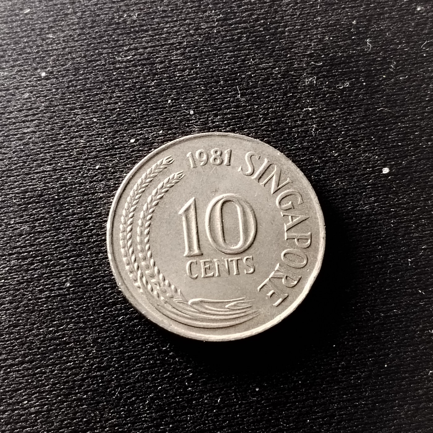 钱币49场 新加坡10分