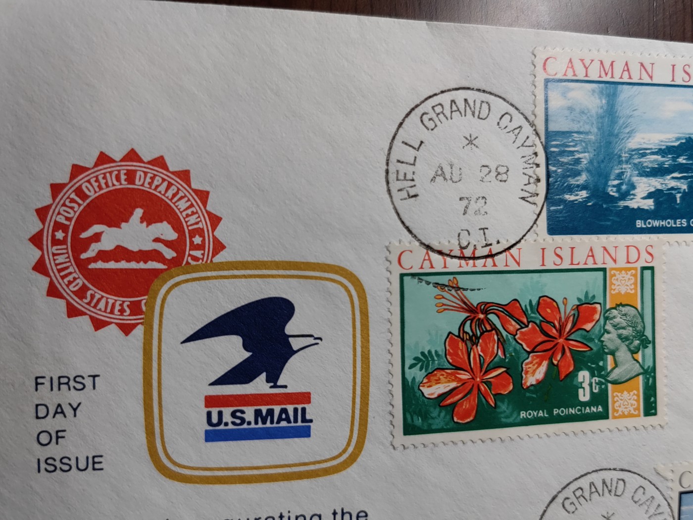 外国邮品精品专场（秒杀）第①⑤场 英国1972 美国邮政服务揭幕