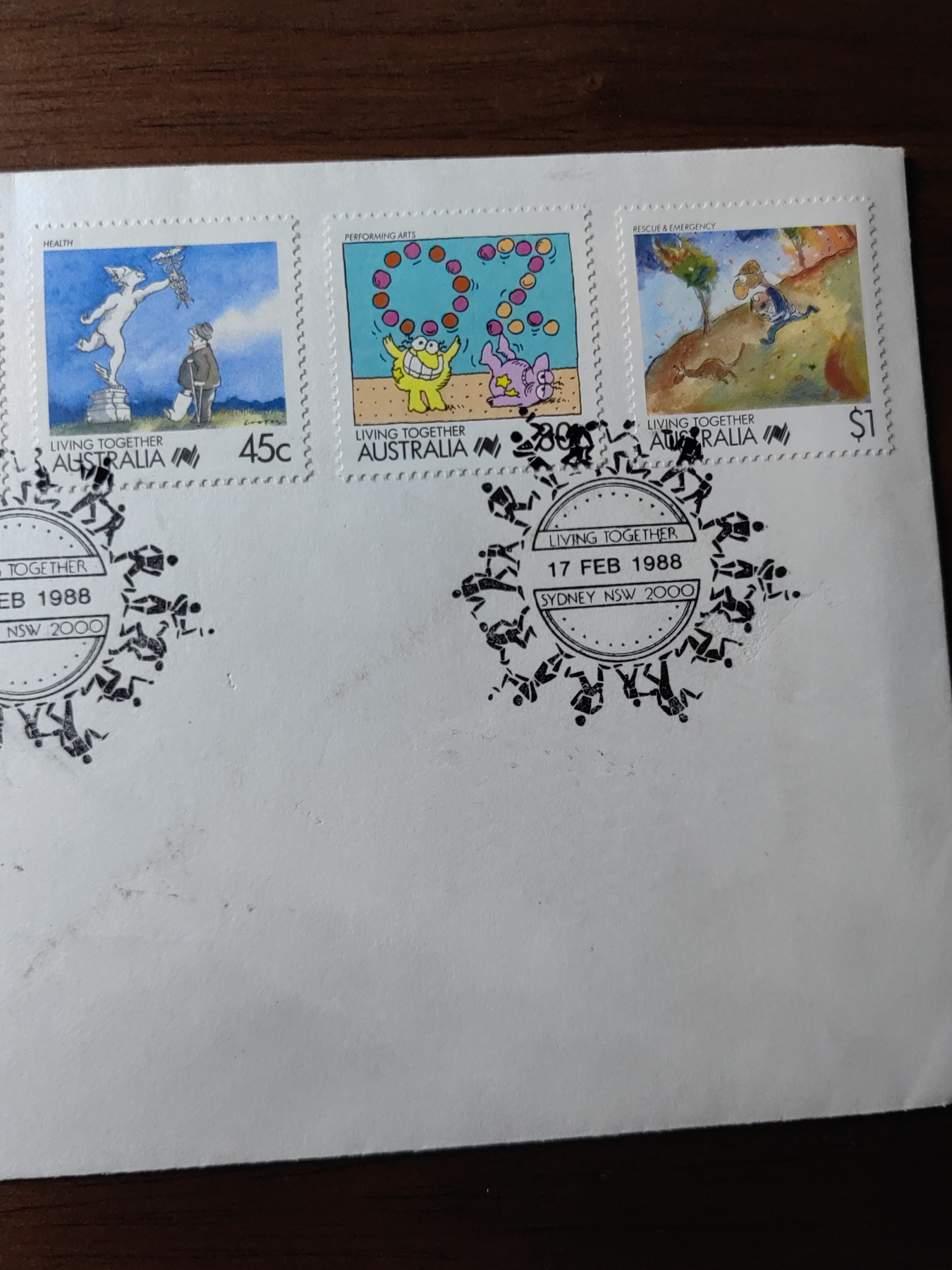 外国邮品精品专场（秒杀）第①③场 澳大利亚1988 一起生活200周年主题