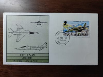 外国邮品精品专场（秒杀）第①③场 - 马恩岛1978首次 航空战斗机飞行