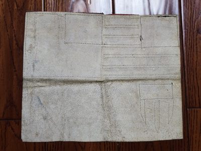 世界精品徽章拍卖-节后首场 二战原品美军援华驼峰航线陆航飞行员皮质血符，极美品