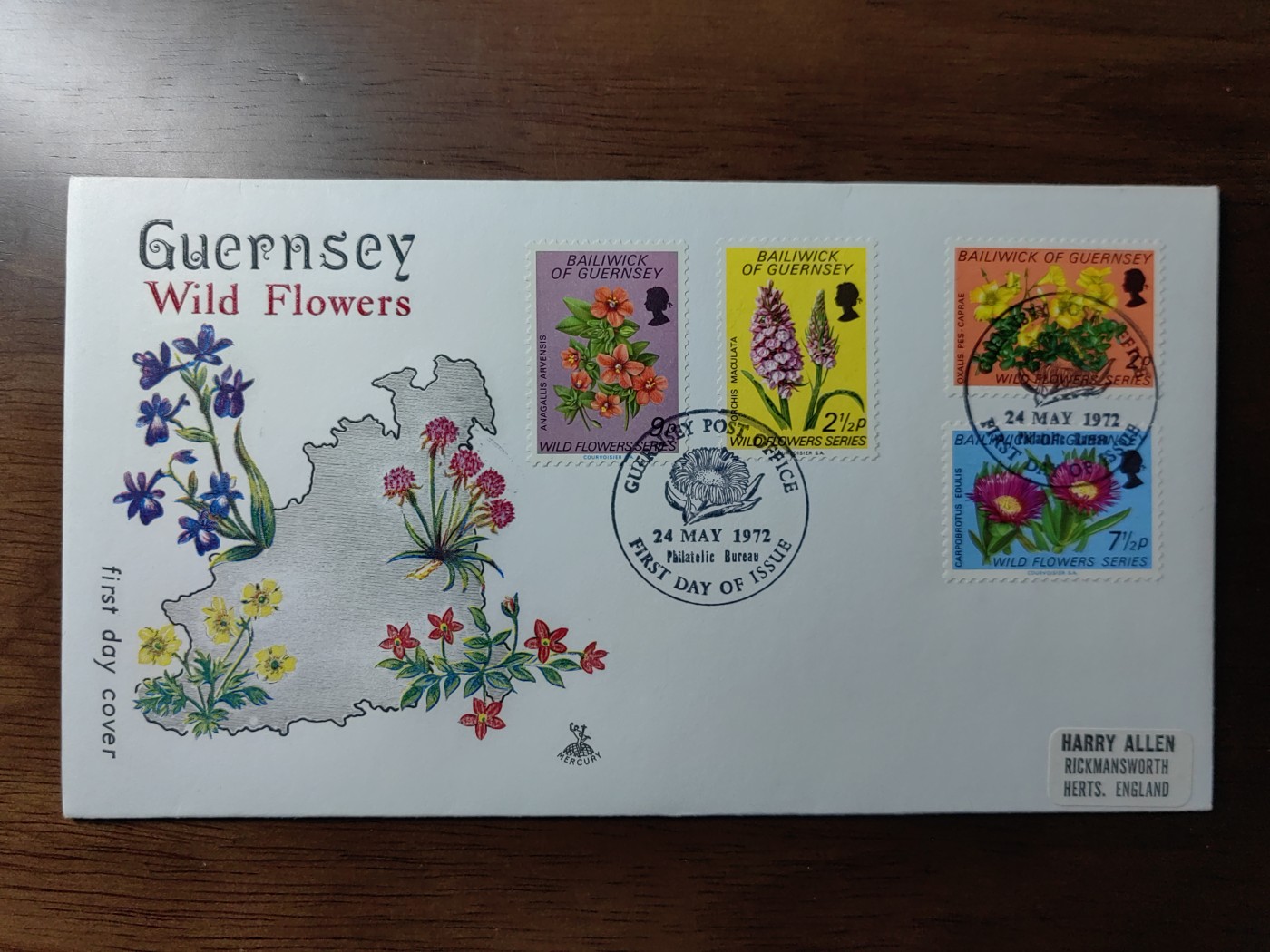 外国邮品精品专场（秒杀）第①③场 根西1972 花卉