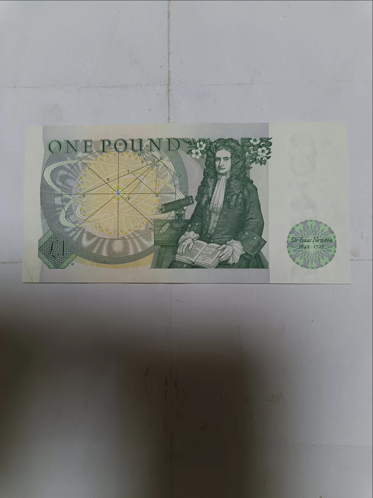 【20231011】非全新纸币第七十六场 英国D序列1镑，好品