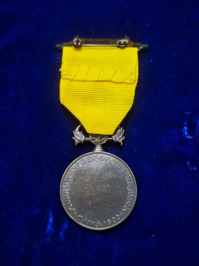 世界精品徽章拍卖-节后首场 1900年庚子国难授予联军军官的龙之令奖章，精密复刻品，很有中国特色的一款奖章