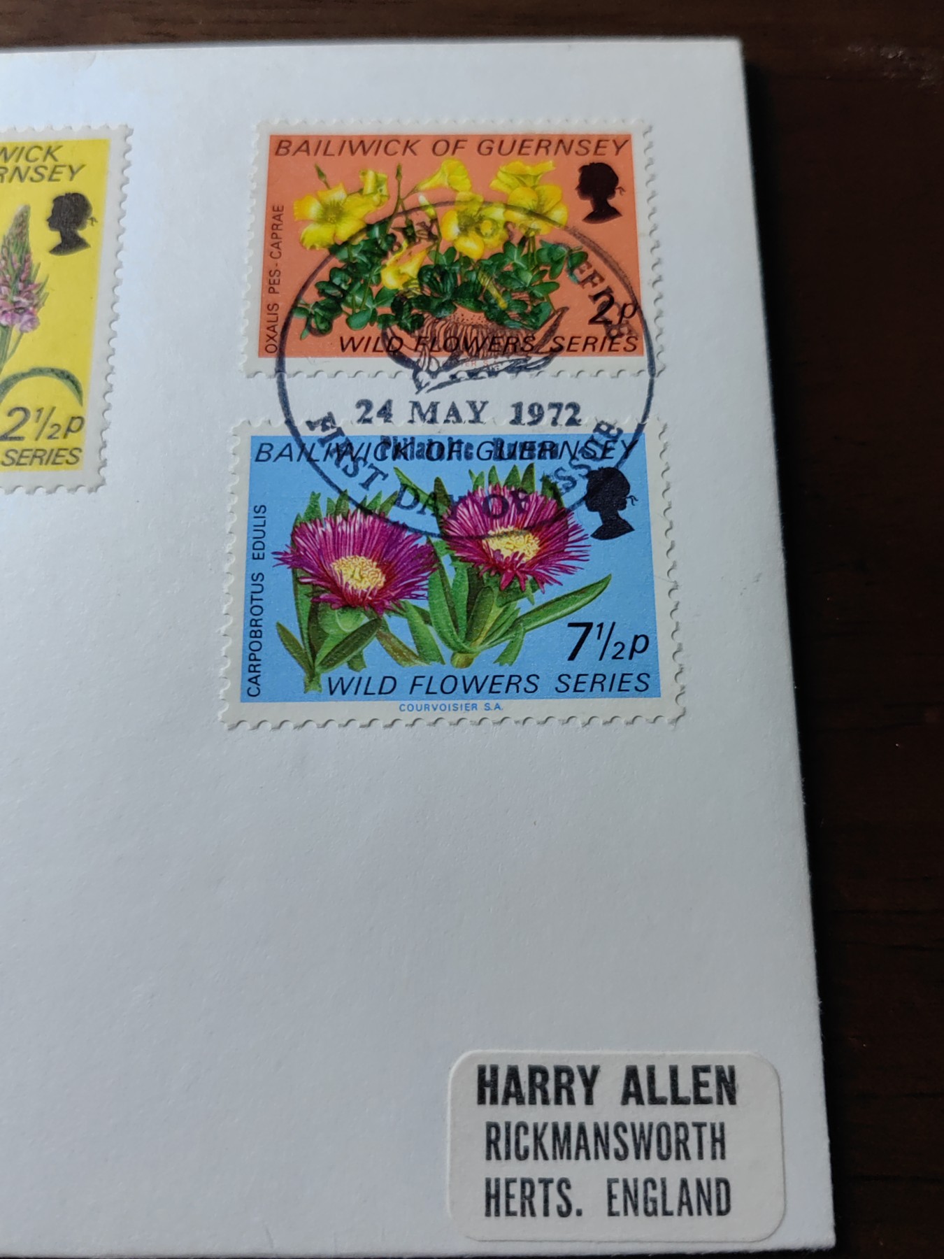 外国邮品精品专场（秒杀）第①③场 根西1972 花卉