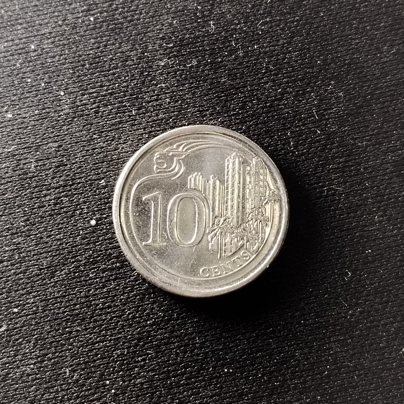 钱币49场 新加坡10分