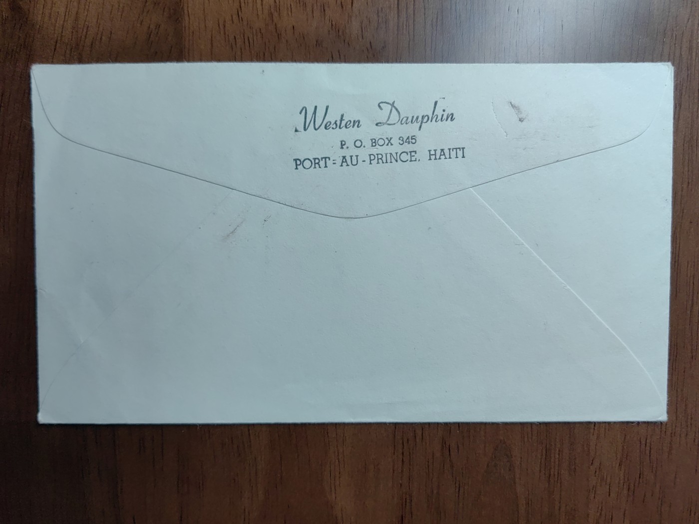 外国邮品精品专场（秒杀）第①⑤场 海地共和国 实寄邮封 海地到英国