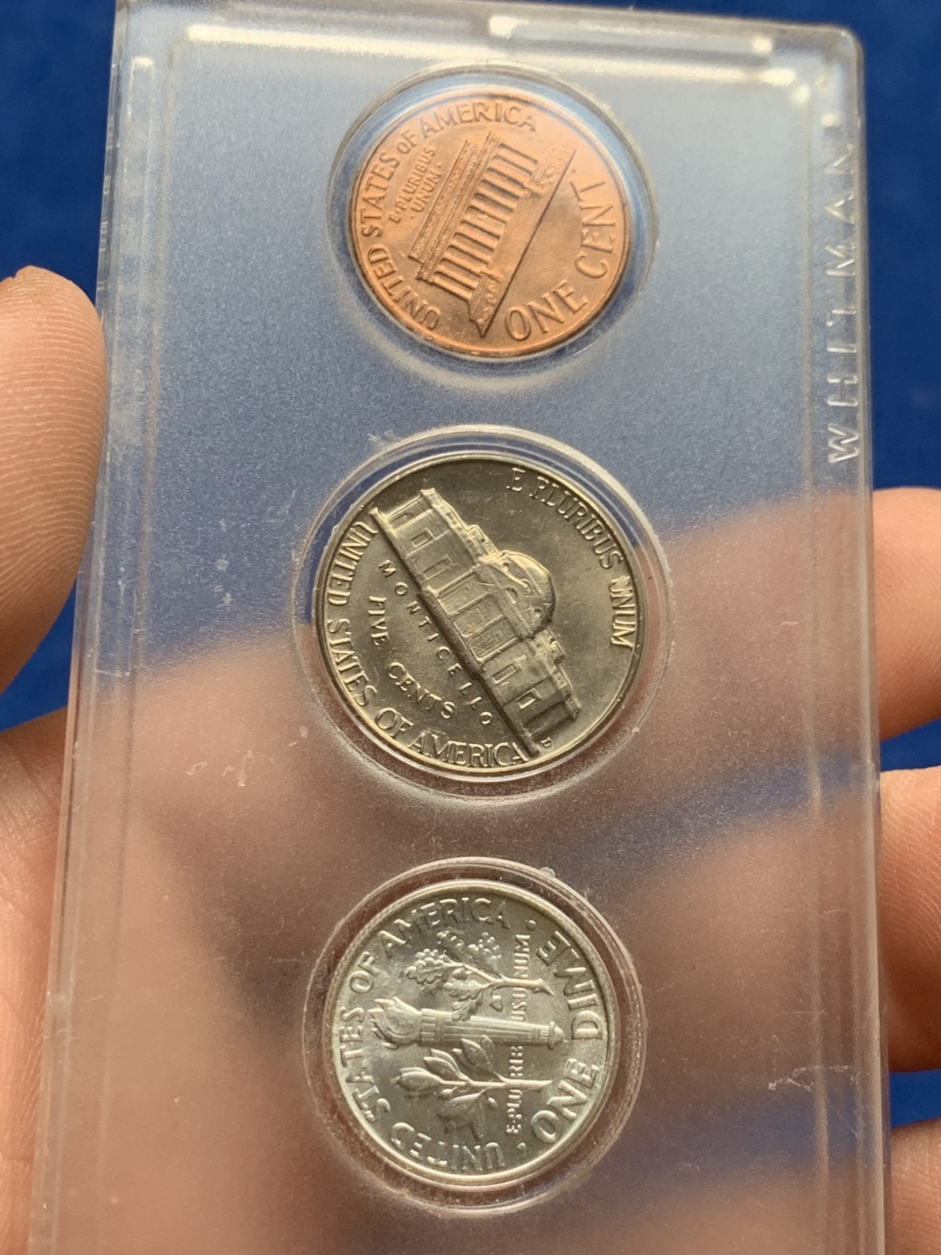 《竞宝斋》第205场-周日，周一 2场 (全场包邮) 美国 1分-1美元 套币一组，含5枚1964,1枚1922和平大银币，3枚1964为900银