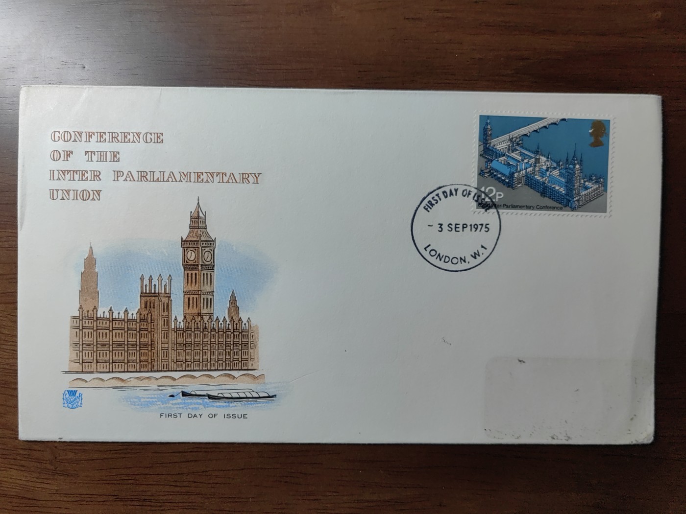 外国邮品精品专场（秒杀）第①③场 英国1975 议会联盟议会大厦 大本钟