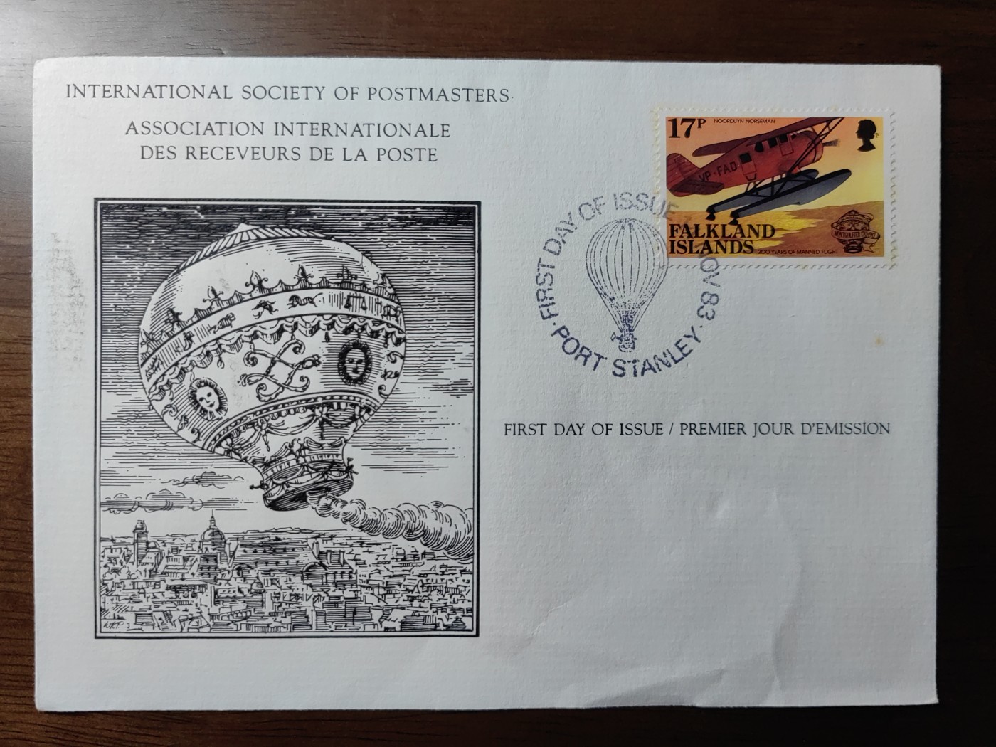 外国邮品精品专场（秒杀）第①③场 福克兰邮票1983年 飞机