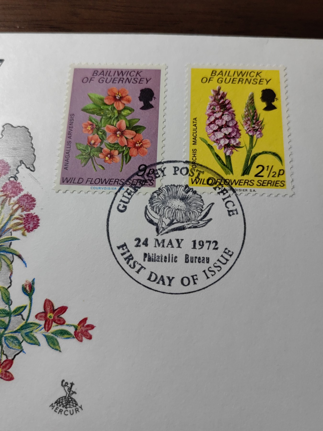 外国邮品精品专场（秒杀）第①③场 根西1972 花卉