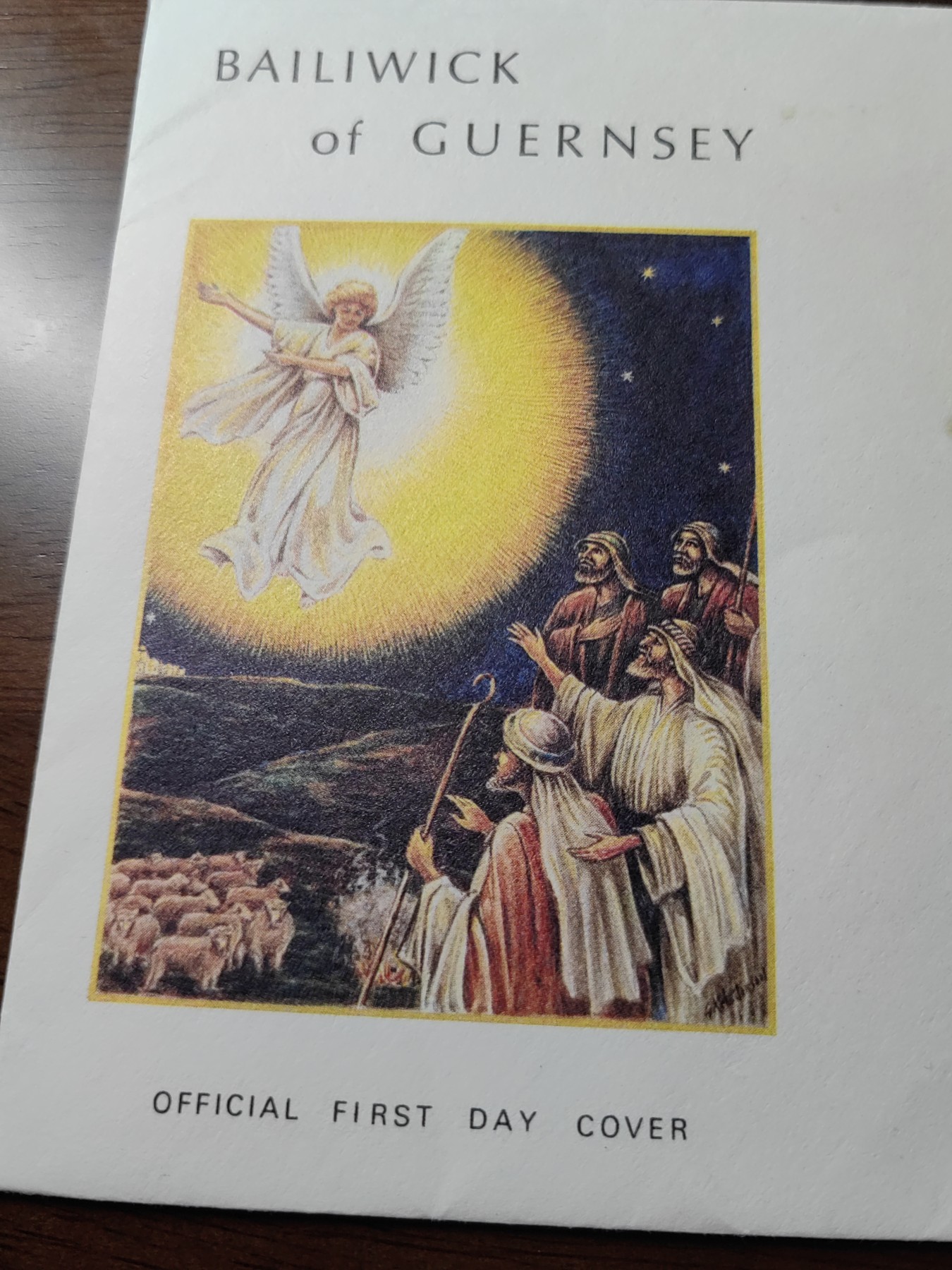 外国邮品精品专场（秒杀）第①⑤场 根西岛1975年 新年快乐 世界和平 人类善意 4枚全