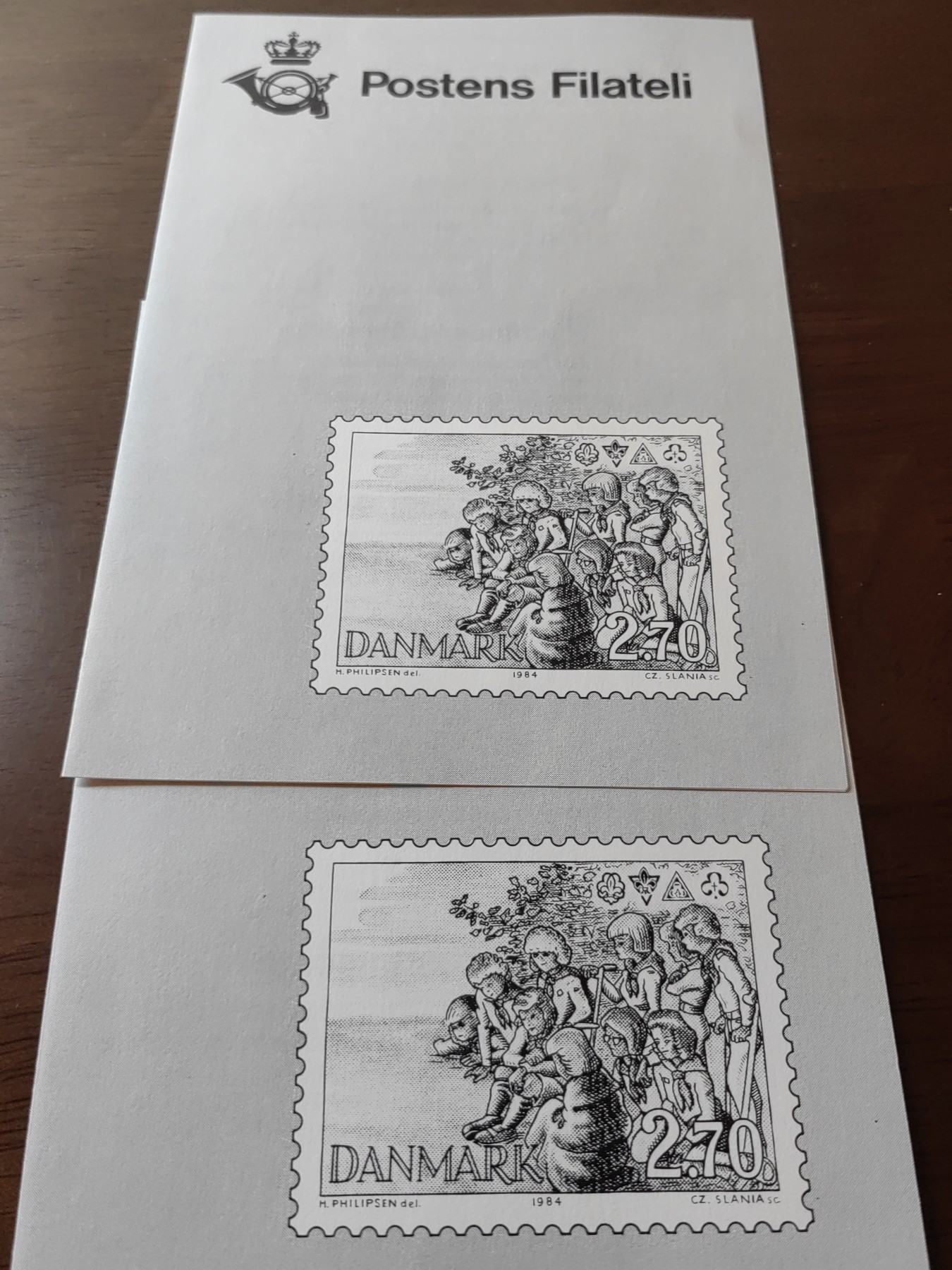 外国邮品精品专场（秒杀）第①⑤场 丹麦1984年 童子日