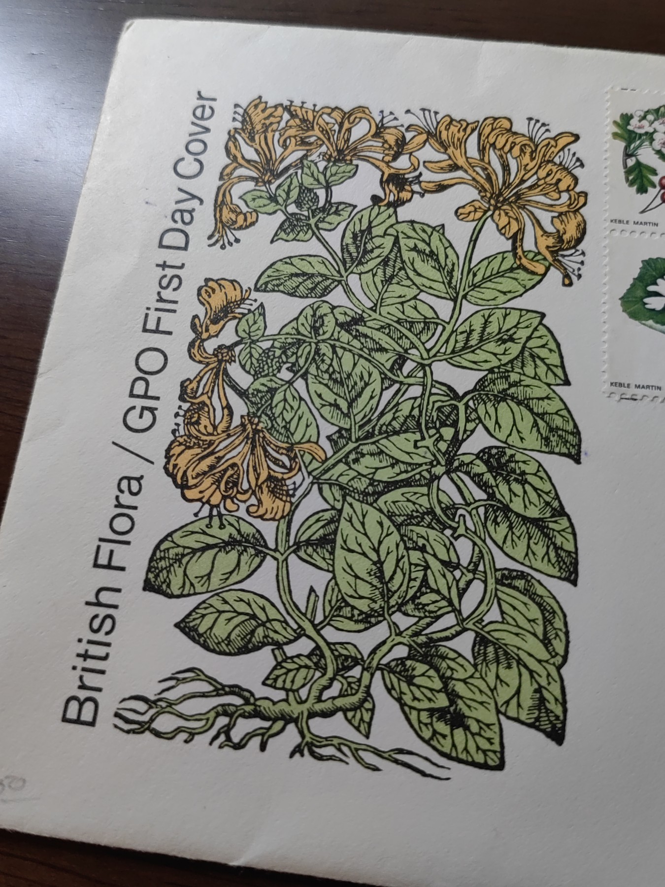 外国邮品精品专场（秒杀）第①⑤场 英国 1967年 植物花卉 山楂与野黑莓等