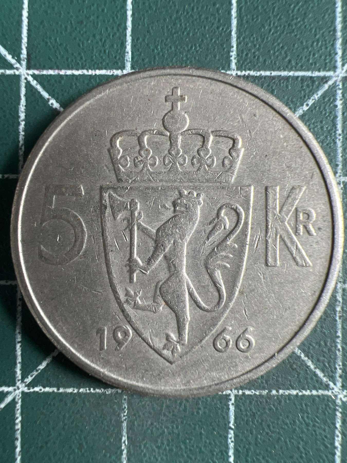 第431期 硬币专场 （无押金，捡漏，全场20包邮，偏远地区除外，接收代拍业务） 挪威5克朗