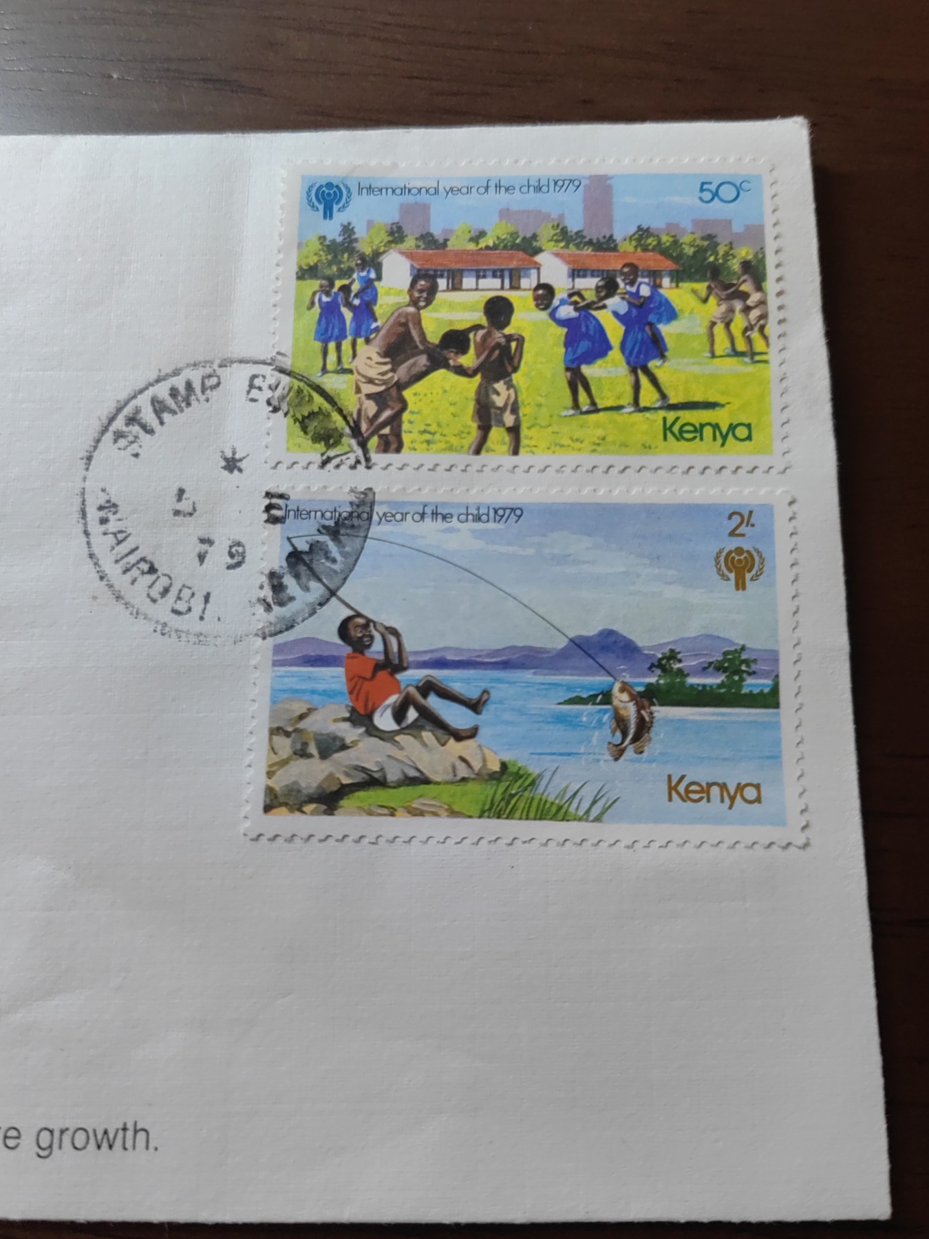 外国邮品精品专场（秒杀）第①⑤场 肯尼亚1979年 国际儿童年 