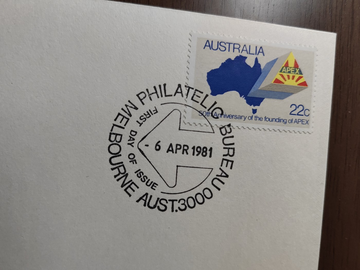 外国邮品精品专场（秒杀）第①⑤场 澳大利亚1981 APEX成立50周年