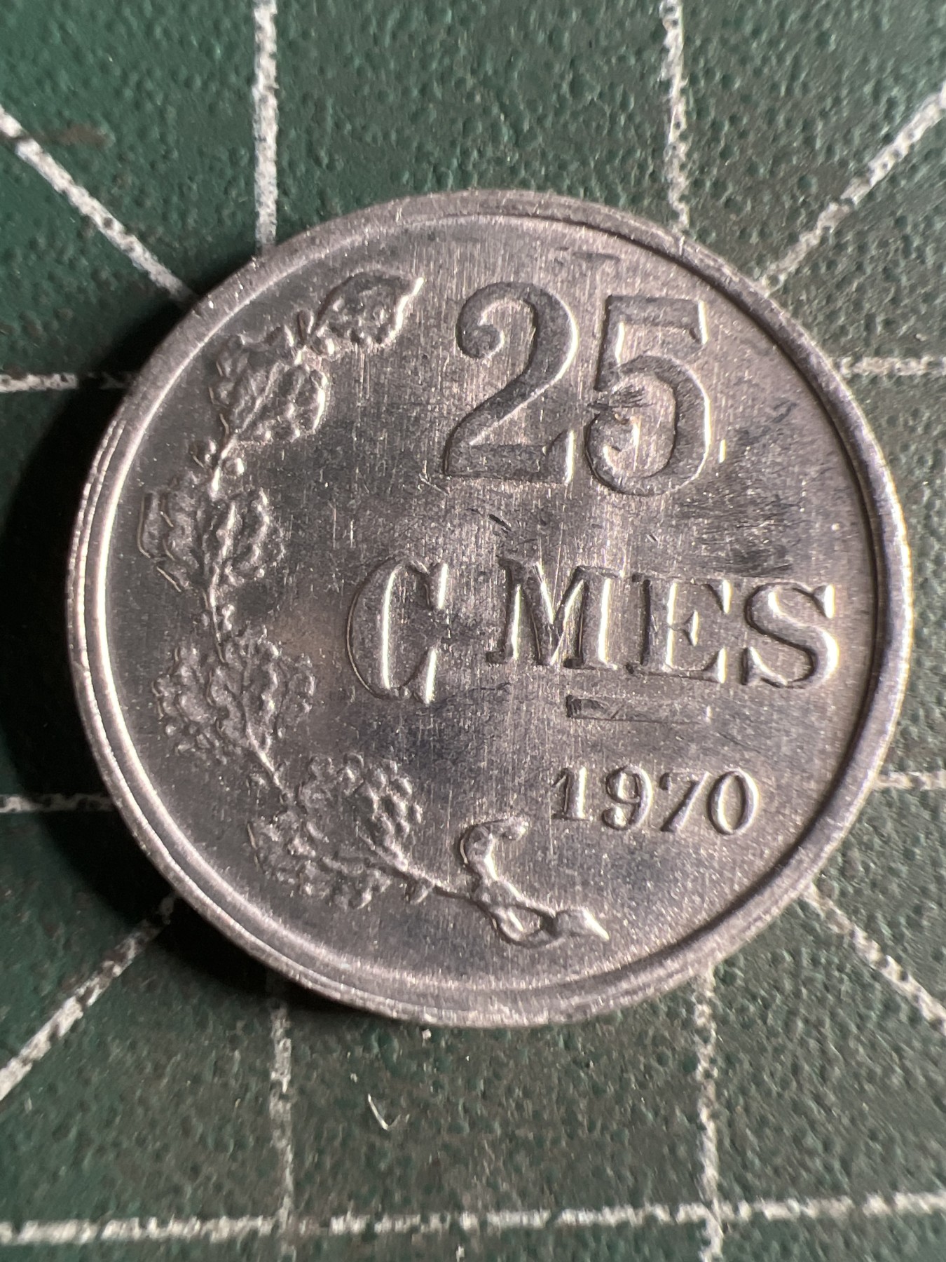 第430期 硬币专场 （无押金，捡漏，全场20包邮，偏远地区除外，接收代拍业务） 卢森堡25分