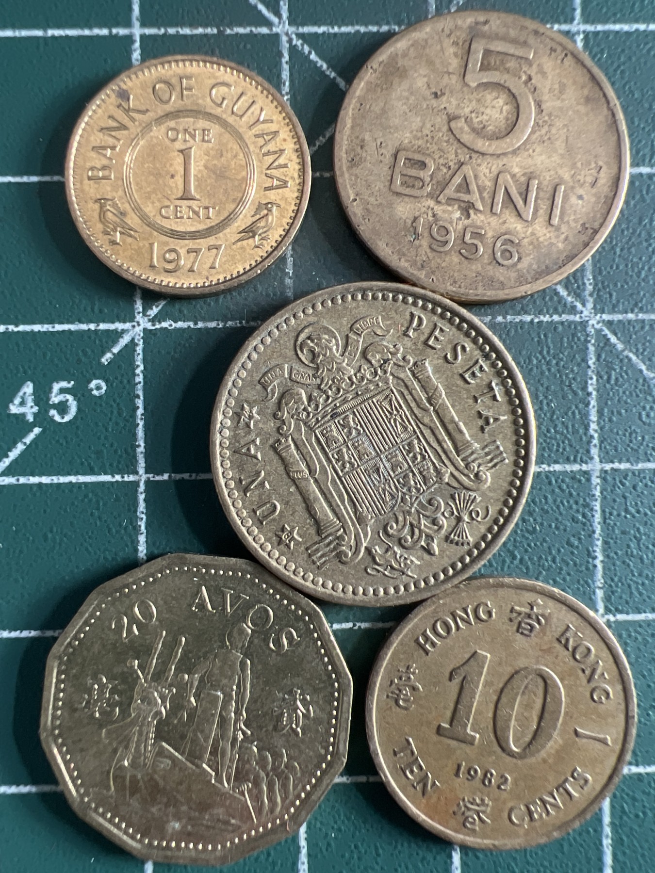 第430期 硬币专场 （无押金，捡漏，全场20包邮，偏远地区除外，接收代拍业务） 铜币5枚