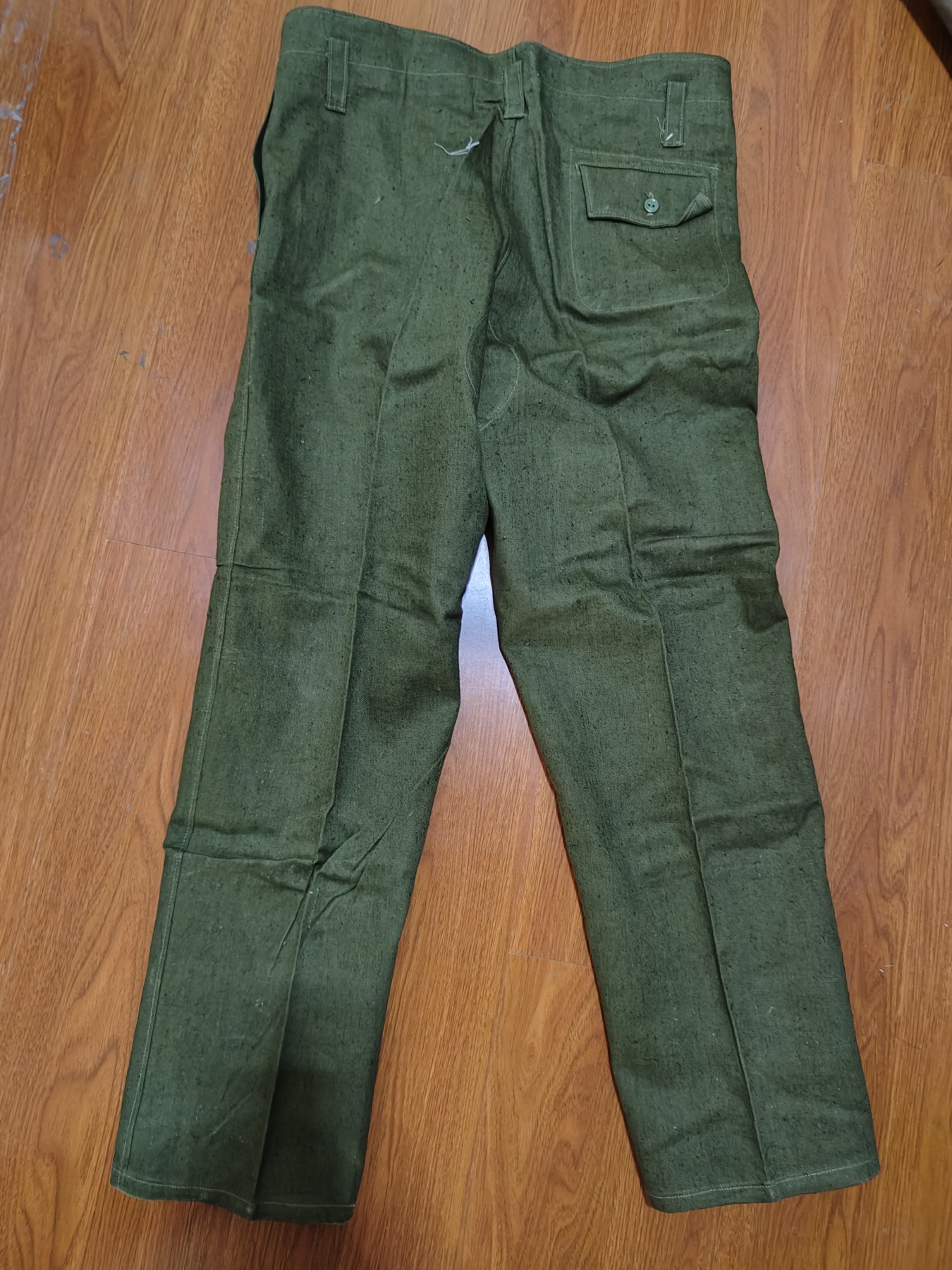 全场0元起拍 第99期 咸鱼国勋章拍卖专场 10月15日（周日）下午6：00开始 原品库存 日本战时 国民服裤子 腰围88 裤长98