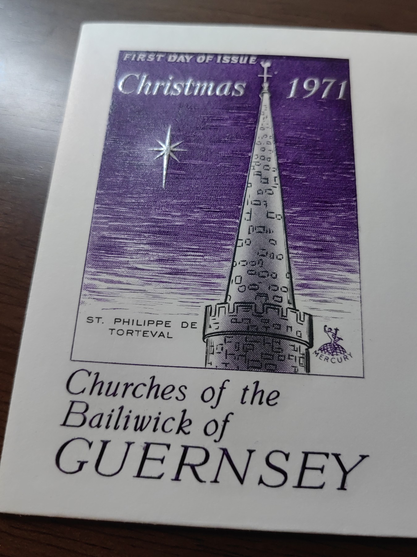 外国邮品精品专场（秒杀）第①⑤场 根西岛1971 圣诞节祝福