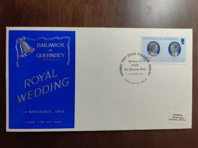 外国精品邮封（拍卖）第②③场 - 格恩济岛1973 安娜公主大婚 