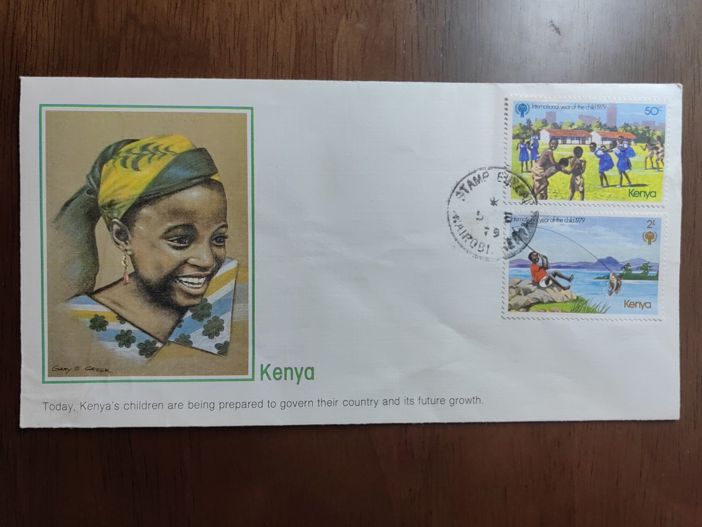 外国邮品精品专场（秒杀）第①⑤场 肯尼亚1979年 国际儿童年 
