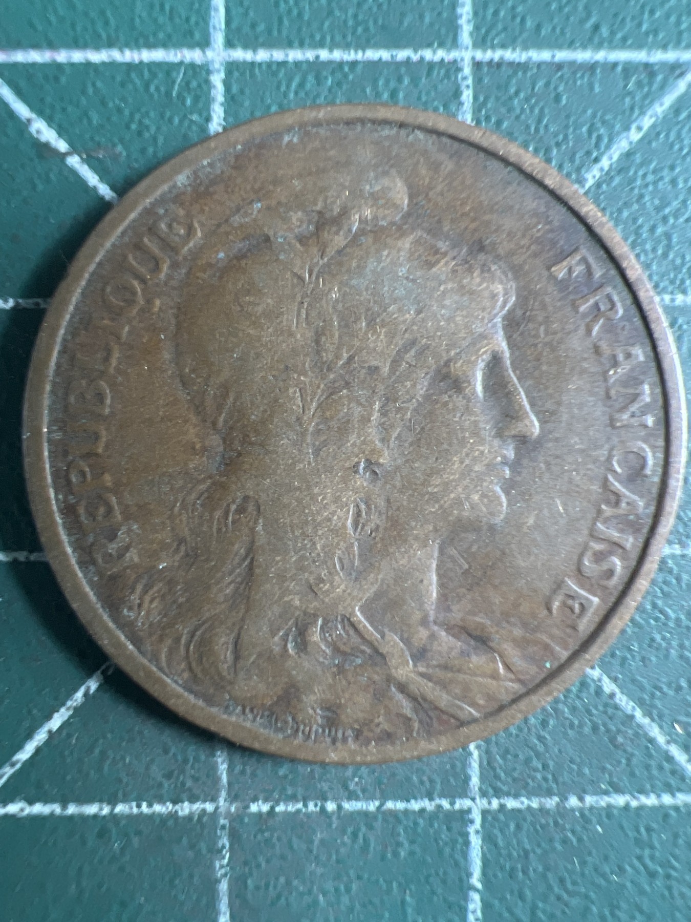 第628期 硬币专场 （无押金，捡漏，全场50包邮，偏远地区除外，接收代拍业务） 法国5分