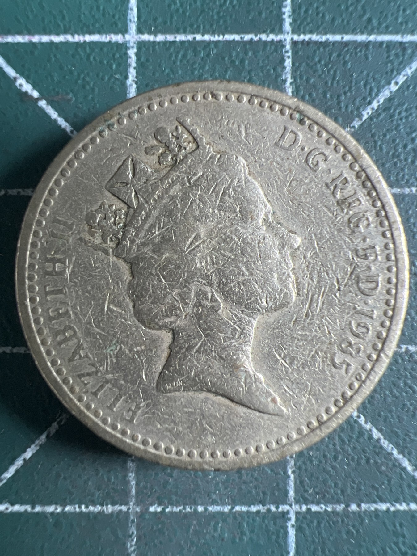 第628期 硬币专场 （无押金，捡漏，全场50包邮，偏远地区除外，接收代拍业务） 英国1英镑