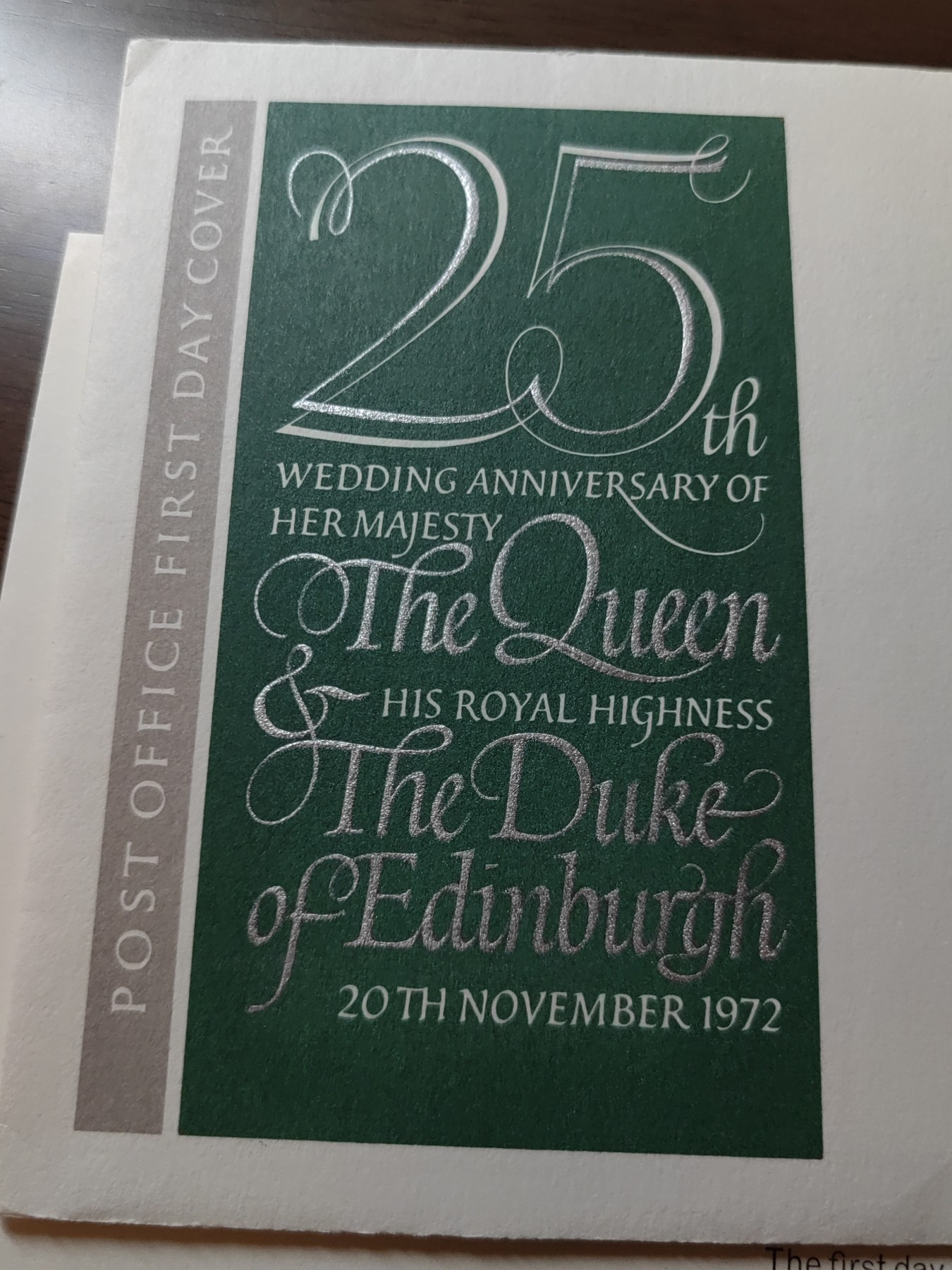 外国邮品精品专场（秒杀）第①⑤场 英国1972年  伊丽莎白二世女王和菲利普亲王 2枚全