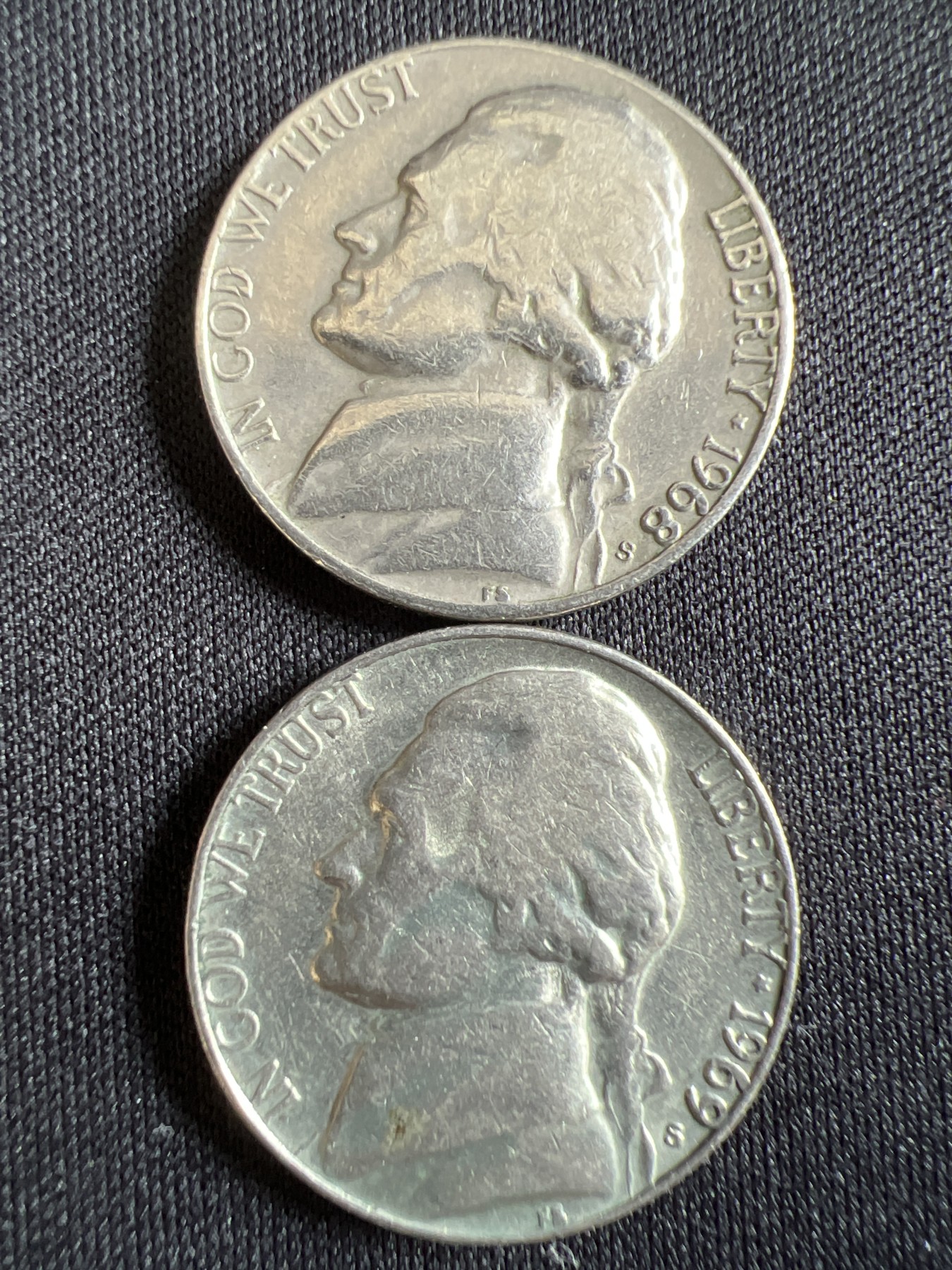 第431期 硬币专场 （无押金，捡漏，全场20包邮，偏远地区除外，接收代拍业务） 五美分两枚