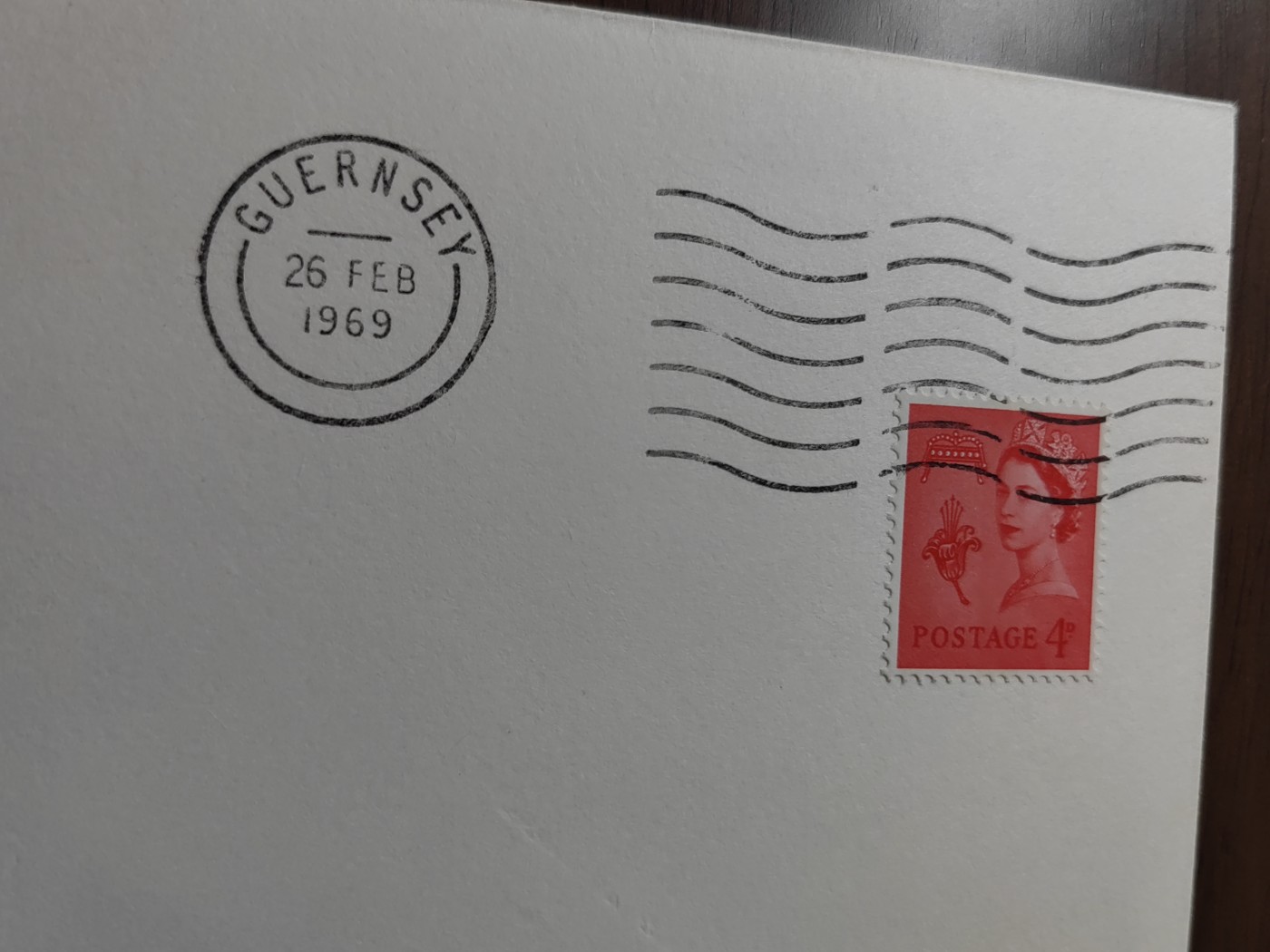 外国邮品精品专场（秒杀）第①⑤场 根西岛1969 地区定义纪念邮封