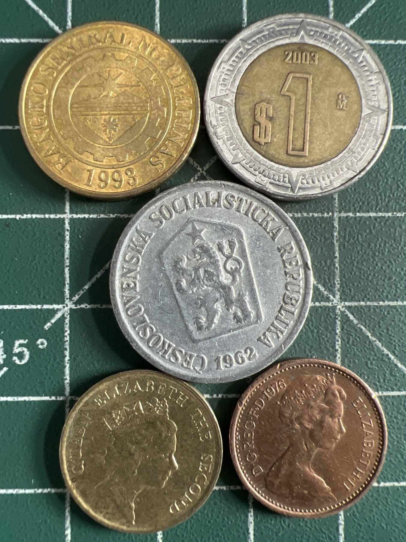 第430期 硬币专场 （无押金，捡漏，全场20包邮，偏远地区除外，接收代拍业务） 硬币5枚