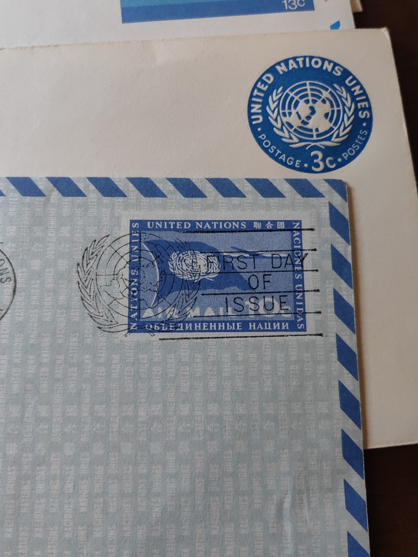 外国邮品精品专场（秒杀）第①⑤场 联合国邮封4件