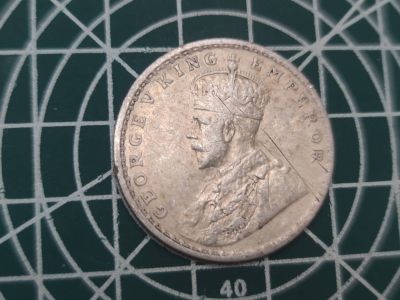 燕姐换藏第62拍 - 英属印度1913年乔治五世一卢布银币