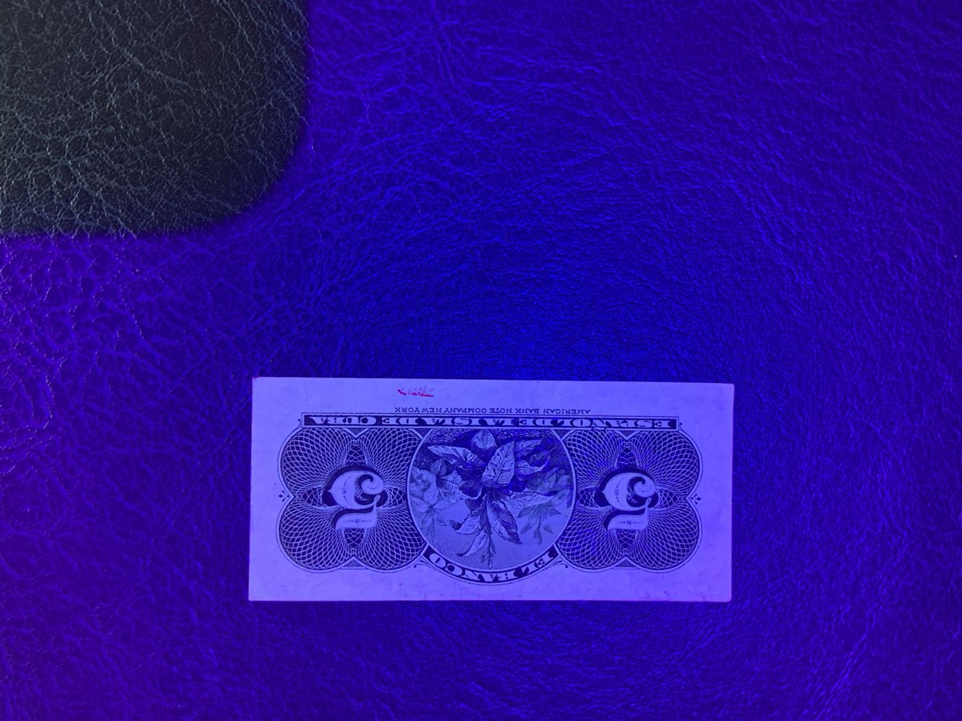 收藏联盟Quantum Auction 第296期拍卖  古巴1896年5分 品相UNC- 美钞作品 双面雕刻