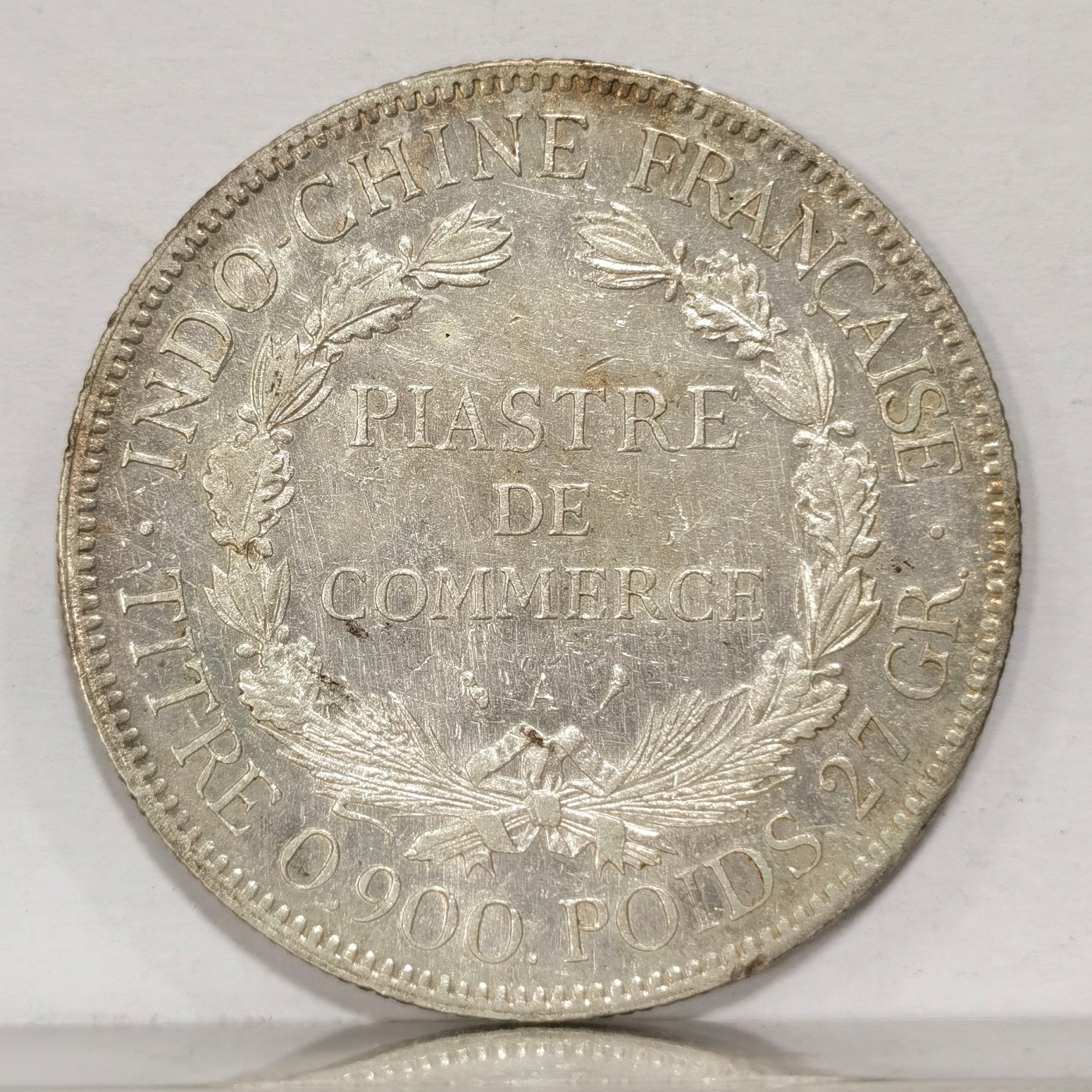 博洋堂世界钱币拍卖第047期（全场包邮） 法属印支1908年坐洋银币