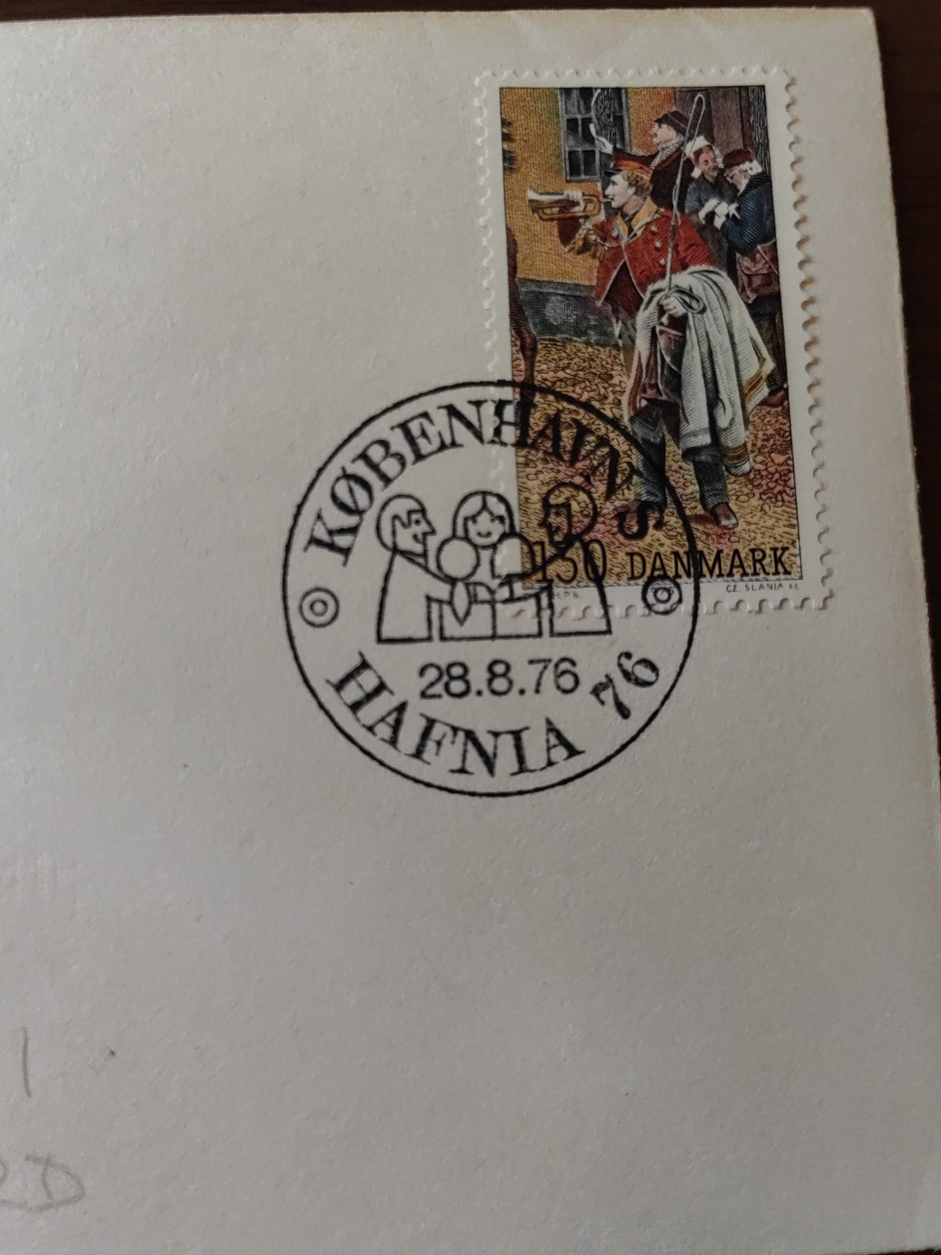 外国邮品精品专场（秒杀）第①⑤场 丹麦1976 特别邮戳邮封4件