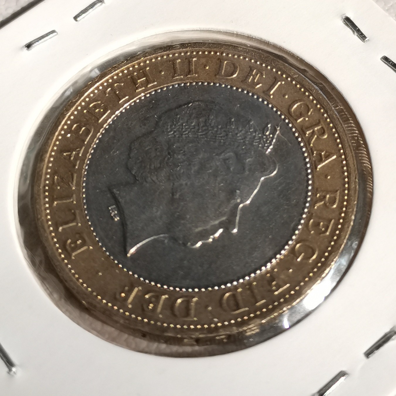 英国 2003年 2镑纪念币 品相如图 邮费自理