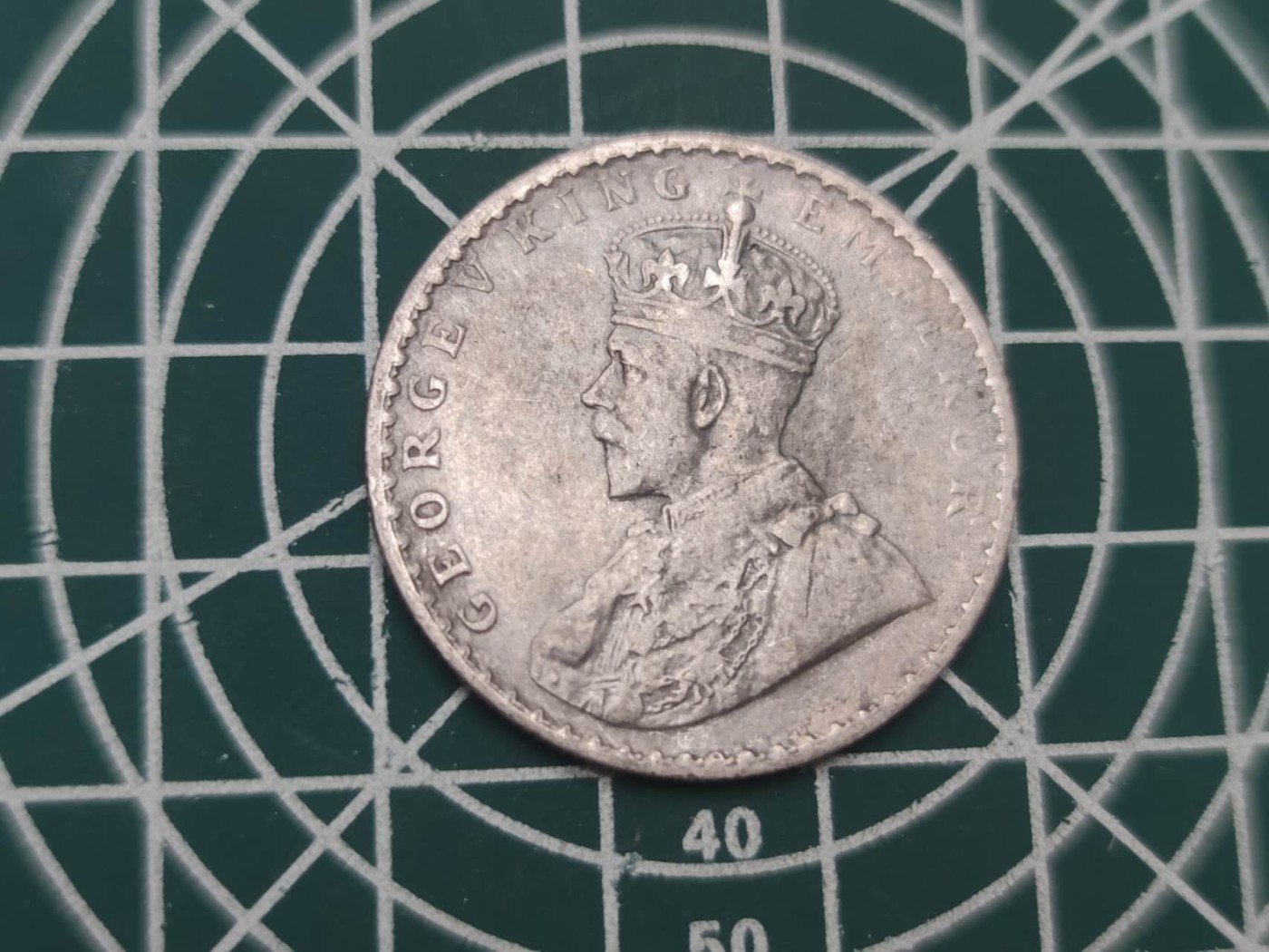 燕姐换藏第62拍 英属印度1912年乔治五世一卢比银币