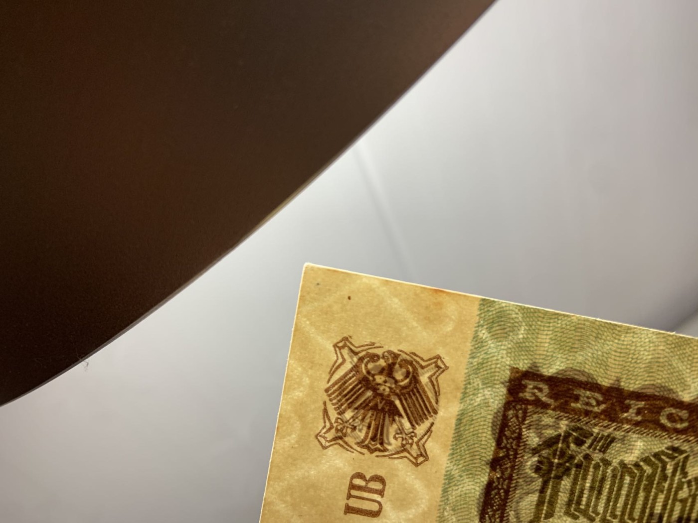 收藏联盟Quantum Auction 第296期拍卖  德国1922年5000马克 品相UNC- 稀少星补号