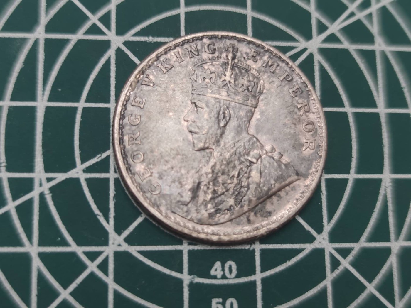 燕姐换藏第62拍 英属印度1913年乔治五世一卢比银币