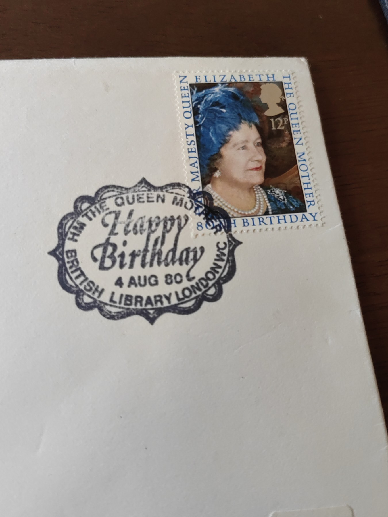 外国邮品精品专场（秒杀）第①⑤场 女皇生日快乐纪念邮封