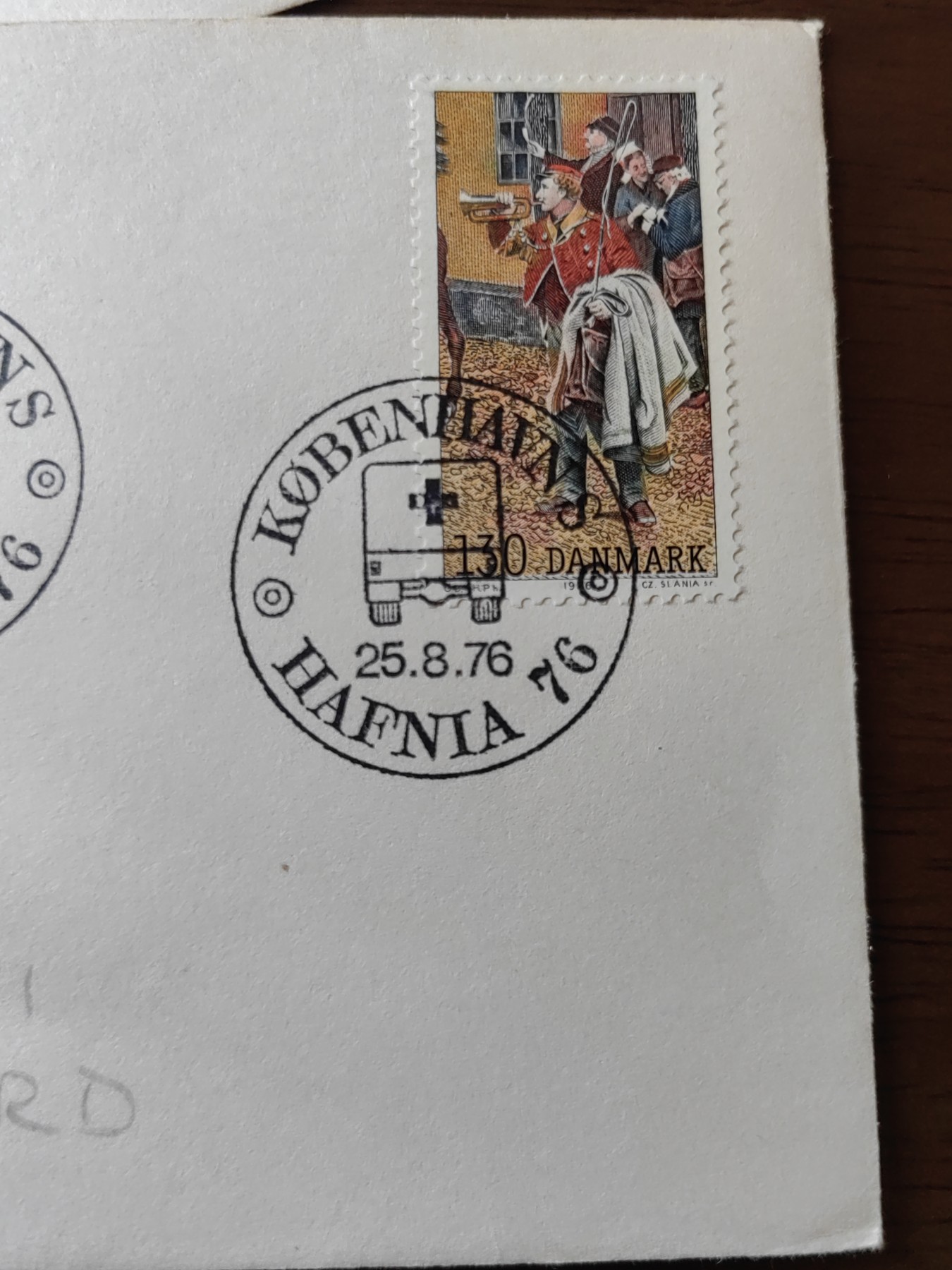 外国邮品精品专场（秒杀）第①⑤场 丹麦1976 特别邮戳邮封4件