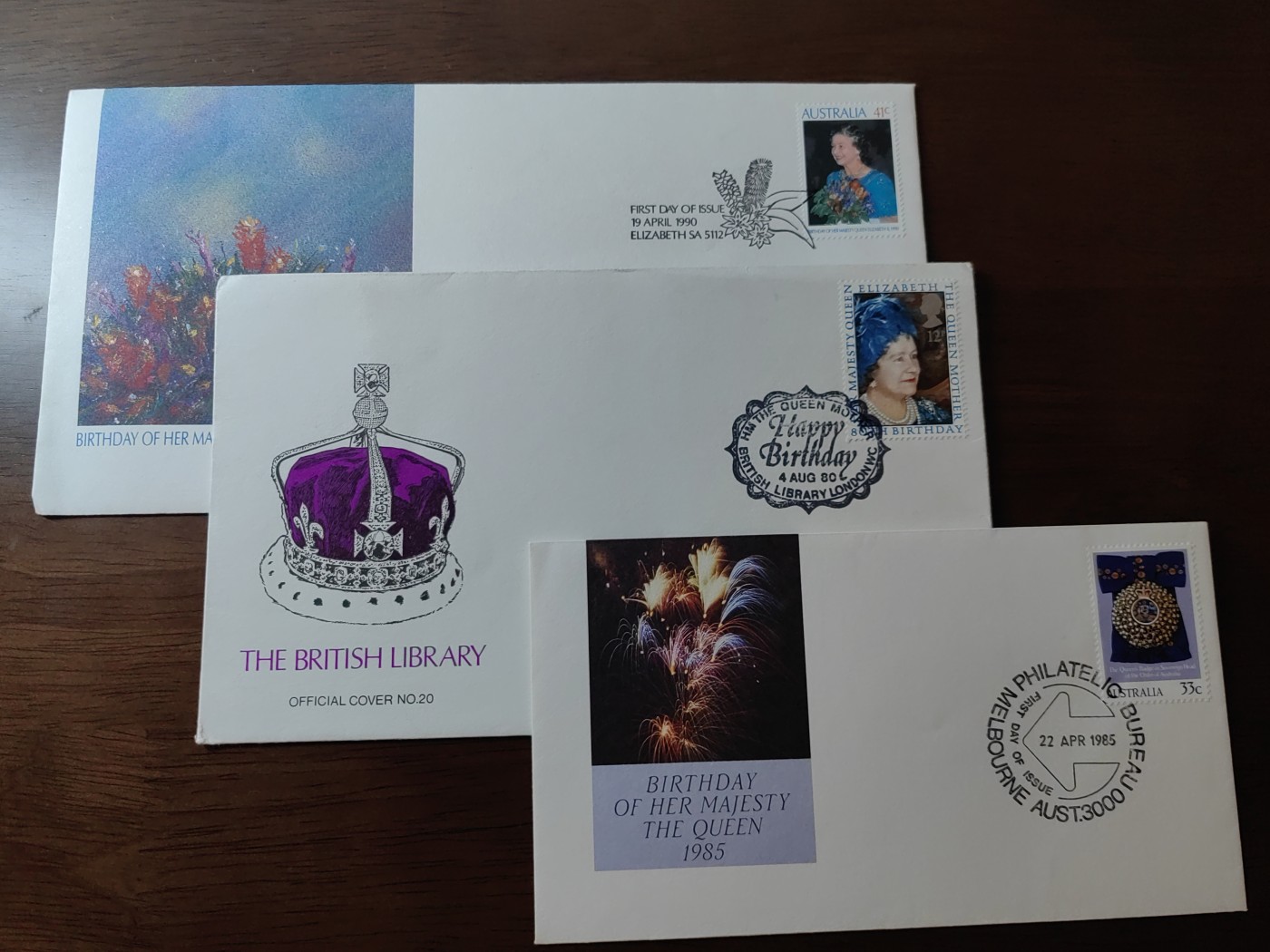 外国邮品精品专场（秒杀）第①⑤场 女皇生日快乐纪念邮封