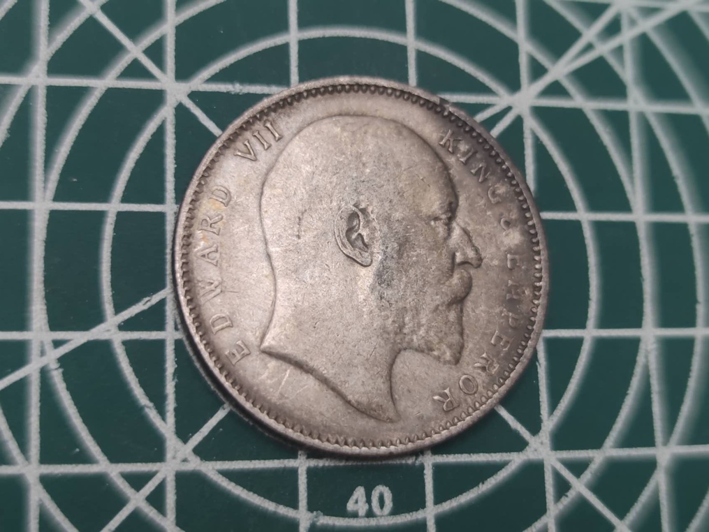 燕姐换藏第62拍 英属印度1907年爱德华七世一卢比银币